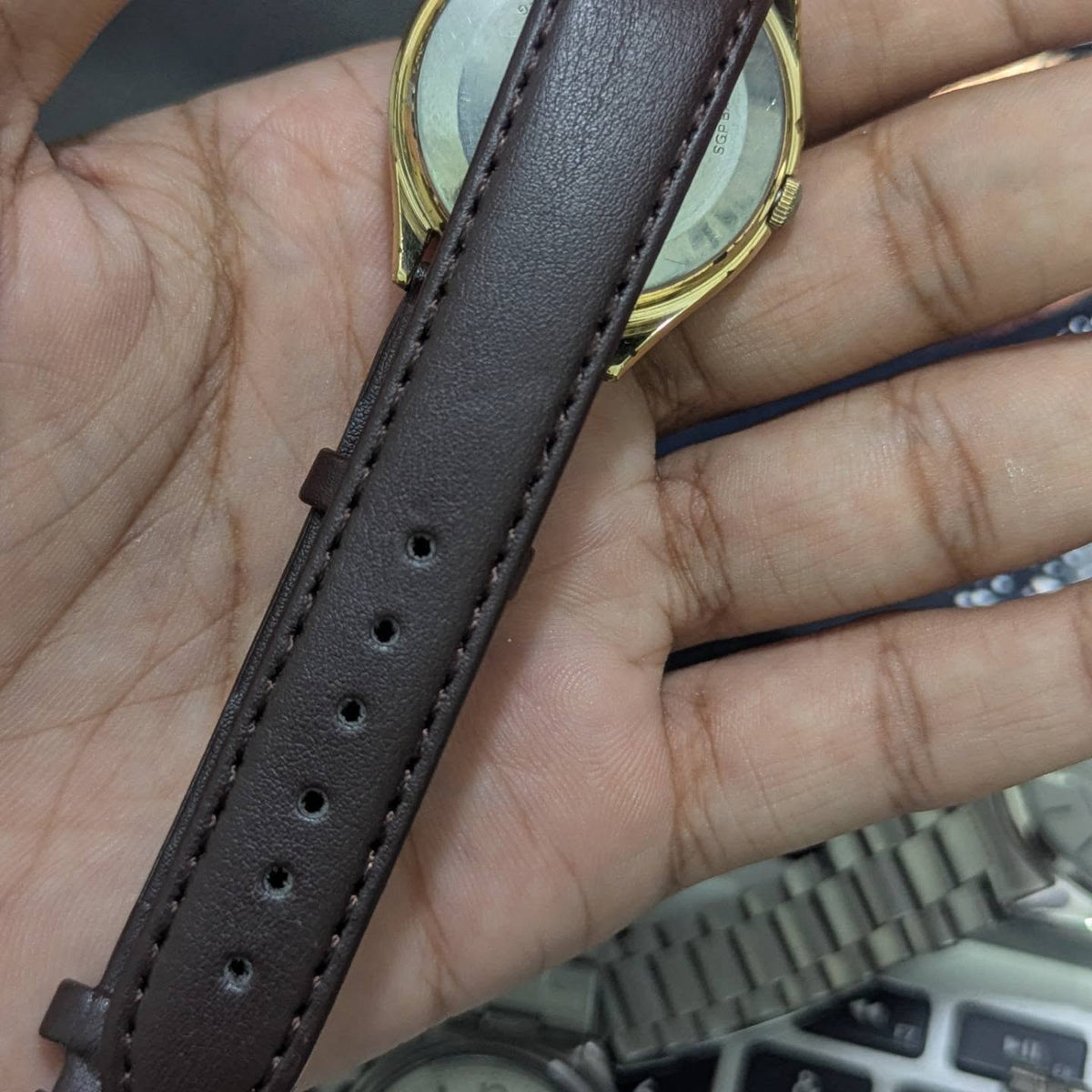 MAY 1975 - Seiko Quartz QZ - 0923 8000 - Gold Tone Dial - Kanji/Eng 📅 - Working Condition - Serviced/Polished